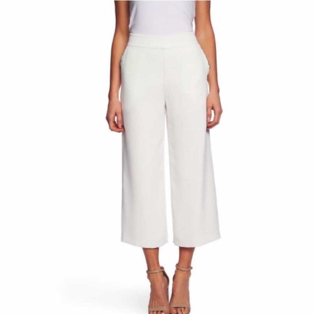 CeCe by Cynthia Steffe Wide-Leg Cropped Pants